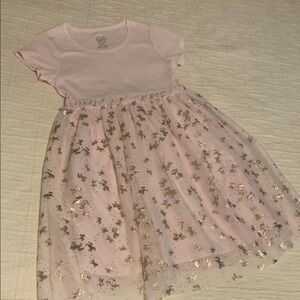 Wonder Nation Pink Casual Sundress Short Sleeve